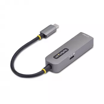 StarTech.com USB-C iki Ethernet adapteris 2,5GbE, 100W PD perdavimas, NBASE-T NIC, USB 3.0 Type-C 2,5/1G kelių greičių tinklas, suderinamas su Thunderbolt, Windows ir Mac