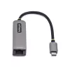 StarTech.com USB-C iki Ethernet adapteris 2,5GbE, 100W PD perdavimas, NBASE-T NIC, USB 3.0 Type-C 2,5/1G kelių greičių tinklas, suderinamas su Thunderbolt, Windows ir Mac