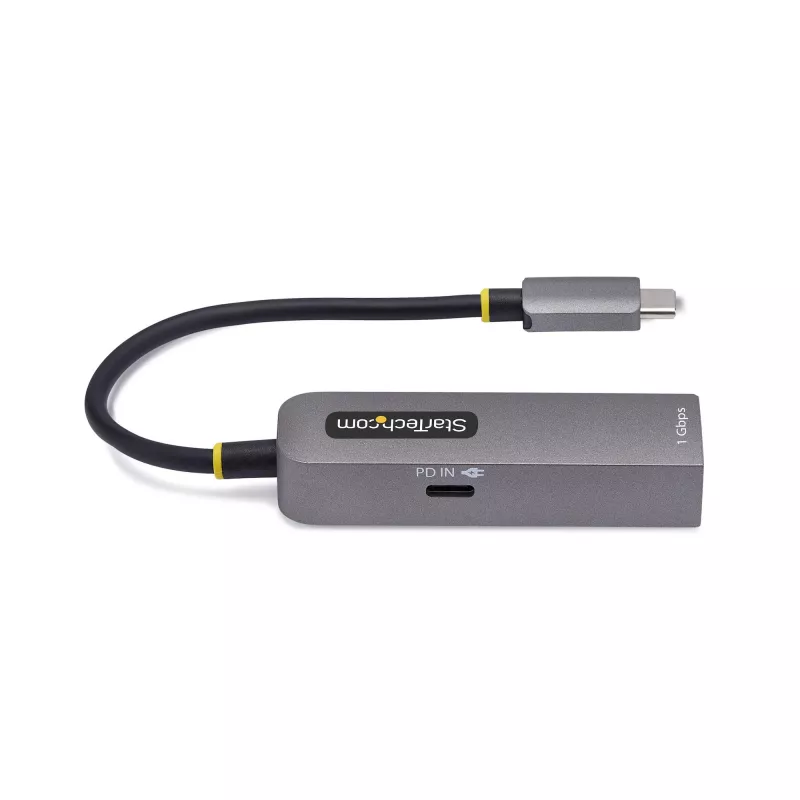 StarTech.com USB-C į Ethernet adapteris, 100W PD pralaidumas, USB 3.0, 1 Gbps, Thunderbolt suderinamas
