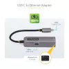 StarTech.com USB-C į Ethernet adapteris, 100W PD pralaidumas, USB 3.0, 1 Gbps, Thunderbolt suderinamas