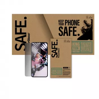 PanzerGlass SAFE. by ® Privatumo ekrano apsauga Samsung Galaxy S25 | S24 | Ultra-Wide Fit