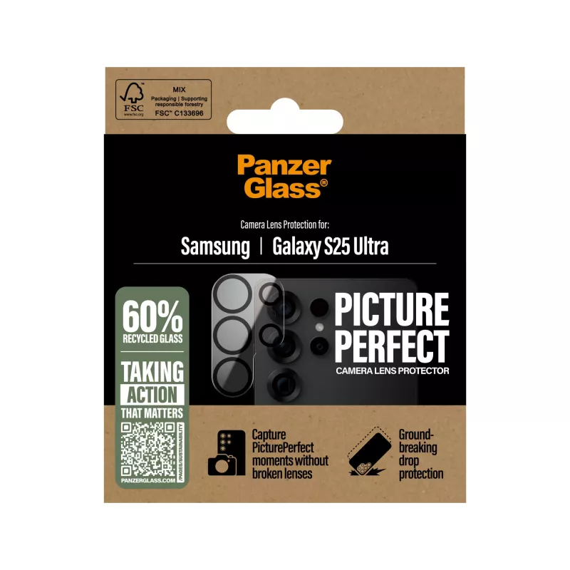 PanzerGlass ® PicturePerfect kameros objektyvo apsauga Samsung Galaxy S25 Ultra