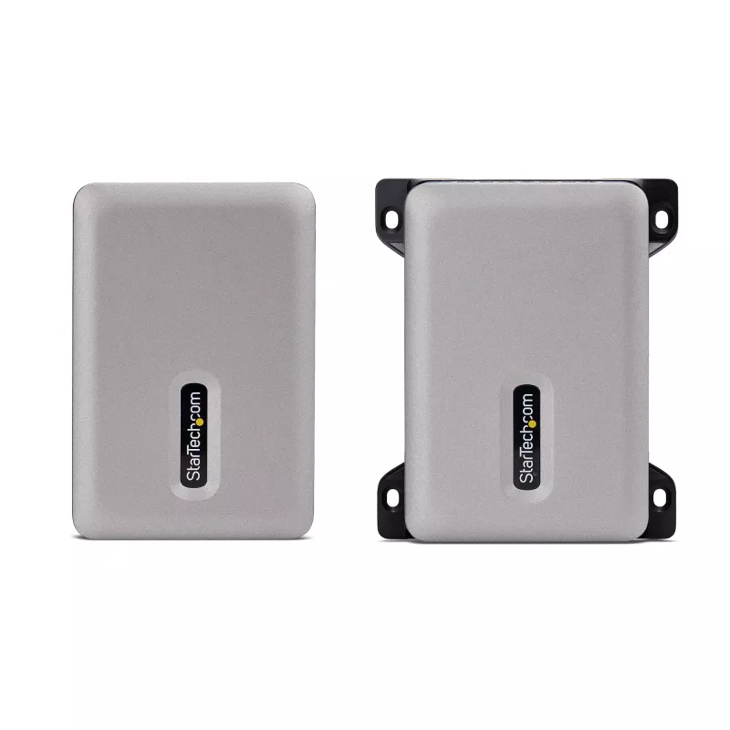 StarTech.com 4 prievadų kelių įrenginių USB-C įkroviklis, 240W bendra, vienas prievadas 140W EPR, PD 3.1, sraigtiniai fiksavimo prievadai, skirtas posėdžių salėms, su laikikliu montavimui ant paviršiaus