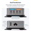 StarTech.com 4 prievadų kelių įrenginių USB-C įkroviklis, 240W bendra, vienas prievadas 140W EPR, PD 3.1, sraigtiniai fiksavimo prievadai, skirtas posėdžių salėms, su laikikliu montavimui ant paviršiaus