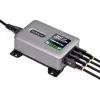 StarTech.com 4 prievadų kelių įrenginių USB-C įkroviklis, 240W bendra, vienas prievadas 140W EPR, PD 3.1, sraigtiniai fiksavimo prievadai, skirtas posėdžių salėms, su laikikliu montavimui ant paviršiaus