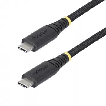 StarTech.com USB-C įkrovimo laidas 10ft (3m), patvarus ir itin lankstus, 240W (5A) PD EPR, USB 2.0 nešiojamojo kompiuterio įkrovimo laidas, USB-IF sertifikuotas, tvirtas USB-C įkrovimo laidas