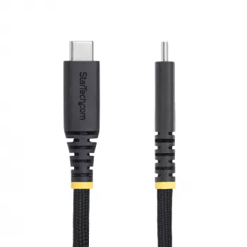 StarTech.com USB-C įkrovimo laidas 10ft (3m), patvarus ir itin lankstus, 240W (5A) PD EPR, USB 2.0 nešiojamojo kompiuterio įkrovimo laidas, USB-IF sertifikuotas, tvirtas USB-C įkrovimo laidas