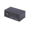 StarTech.com P2ADDH462-KVM-SWITCH KVM jungiklis juodas