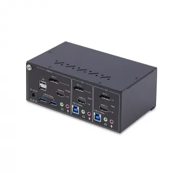 StarTech.com P2ADDH462-KVM-SWITCH KVM jungiklis juodas