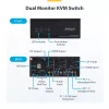 StarTech.com P2ADDH462-KVM-SWITCH KVM jungiklis juodas