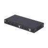 StarTech.com 2 prievadų dviejų monitorių DisplayPort KVM jungiklis su dvigubo vaizdo matrica, 4K 60Hz, 4 USB šakotuvų prievadai, perjungimas klavišais, DP 1.2 matricos KVM, TAA atitikmuo