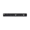 StarTech.com 2 prievadų dviejų monitorių DisplayPort KVM jungiklis su dvigubo vaizdo matrica, 4K 60Hz, 4 USB šakotuvų prievadai, perjungimas klavišais, DP 1.2 matricos KVM, TAA atitikmuo