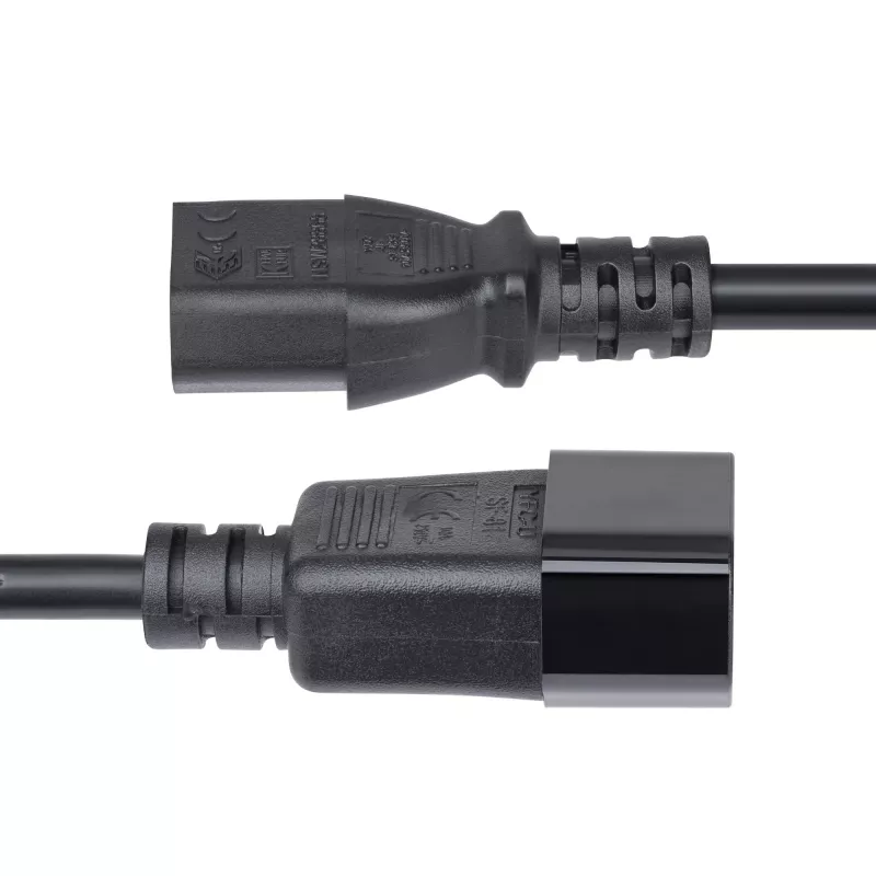 StarTech.com 4,5 m ilgintuvas C14-C13, 15A 250V, 14AWG, KEMA-KEUR sertifikuotas
