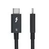 StarTech.com 2,6 pėdų (80 cm) Thunderbolt 5 laidas, 80 Gbps / iki 120 Gbps, 240 W PD, 8K 60 Hz, sertifikuotas Thunderbolt laidas – suderinamas su Thunderbolt 4 / USB4 / USB-C