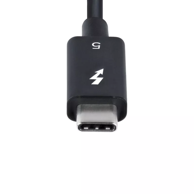 StarTech.com 2,6 pėdų (80 cm) Thunderbolt 5 laidas, 80 Gbps / iki 120 Gbps, 240 W PD, 8K 60 Hz, sertifikuotas Thunderbolt laidas – suderinamas su Thunderbolt 4 / USB4 / USB-C