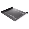StarTech.com 1U ventiliuojama lentyna 19 inch serverio stovui – 20 kg talpa, 16 colių gylio, juoda