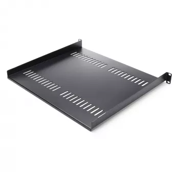 StarTech.com 1U ventiliuojama lentyna 19 inch serverio stovui – 20 kg talpa, 16 colių gylio, juoda