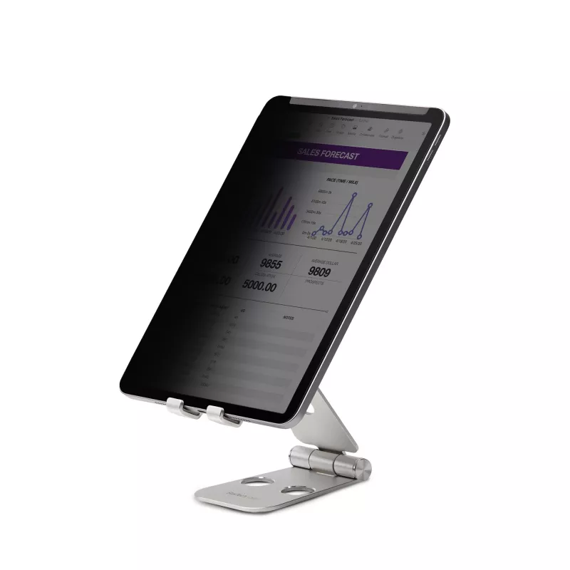 StarTech.com 4 krypčių privatumo ekrano apsauga, skirta 12,9 colių iPad Pro (3 kartos ir naujesniems), portretui / kraštovaizdžiui, liečiama, +/- 30° žiūrėjimo kampas, blokuoja iki 51% mėlynos šviesos, matinis paviršius