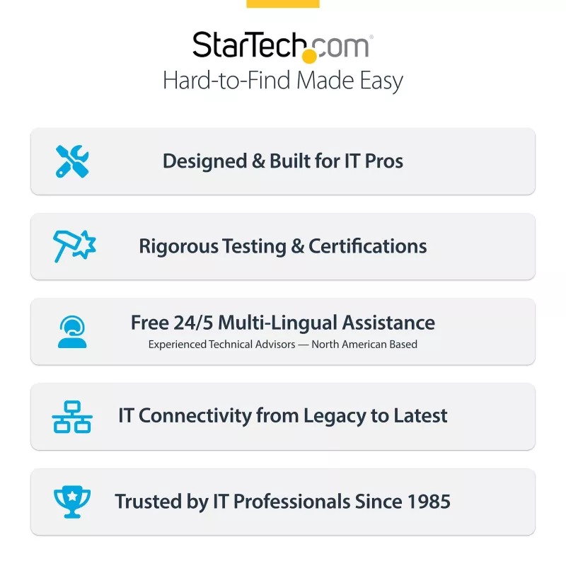 StarTech.com 4 prievadų USB Type-C PCIe kortelė, USB 3.2 10Gbps, USB-C PCI Express plėtinio kortelė, 4 nepriklausomi USB valdikliai, Windows/Linux/macOS, TAA atitinkanti