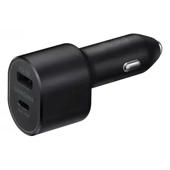 Samsung EP-L5300XBEGWW automobilinis įkroviklis, juodas, su USB-C laidu, 60 W, greitas įkrovimas