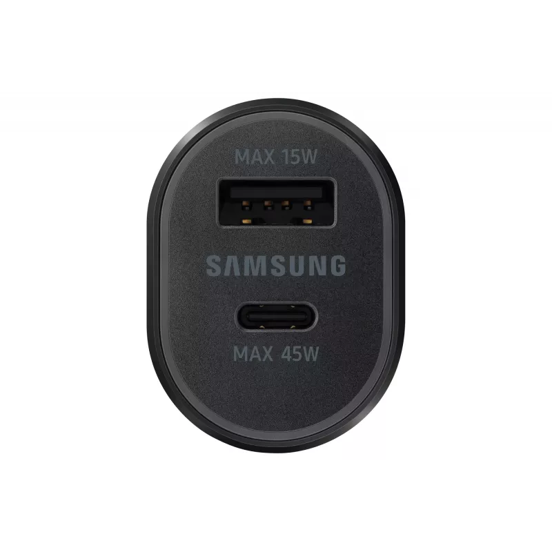 Samsung EP-L5300XBEGWW automobilinis įkroviklis, juodas, su USB-C laidu, 60 W, greitas įkrovimas