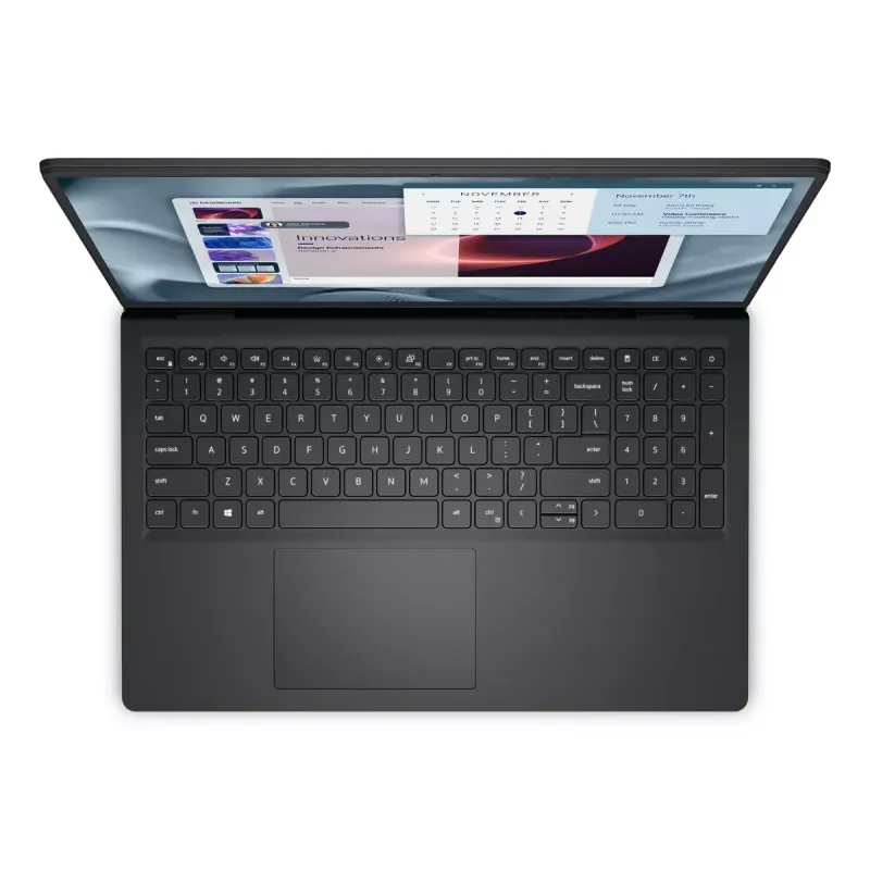 Nešiojamas kompiuteris Dell Pro 15 Essential PV15250 — Intel Core i5-1334U, 15,6 colio FHD, 16 GB DDR5, 512 GB SSD, Wi‑Fi 6, Windows 11 Pro, juodas