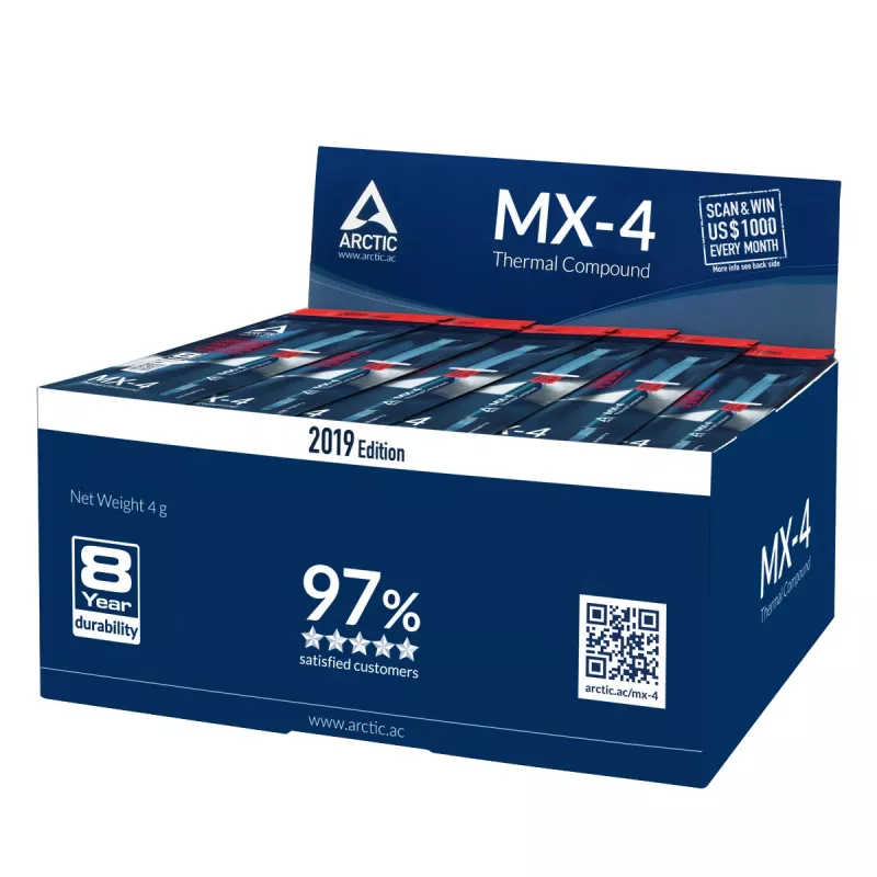 ARCTIC MX-4 (4 g) 2019 m. leidimas – aukštos kokybės terminė pasta