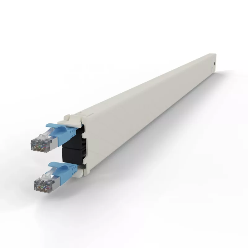 Tinklo kabelis PATCHBOX CONE30STPBL RJ-45 Cat6a 1,8 m mėlynas
