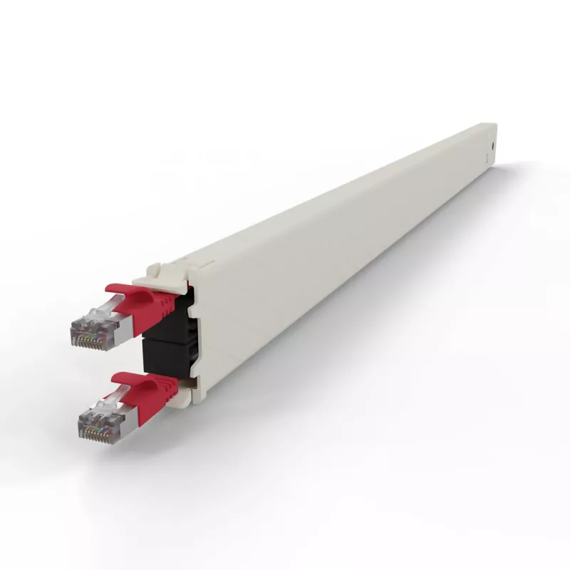 Tinklo kabelio kasetė PATCHBOX CONE30STPRD RJ-45 Cat6a 1,8 m Raudona