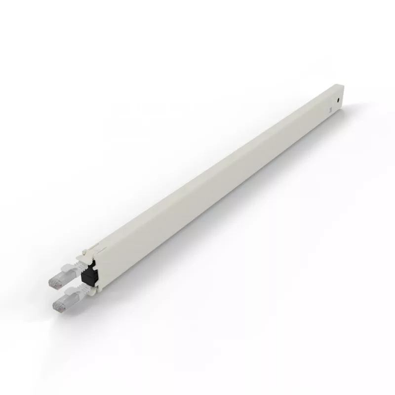PATCHBOX patchbox.one CONE30UTPWH komutacinio kabelio kasetė, 30RU, Cat6a, UTP, balta