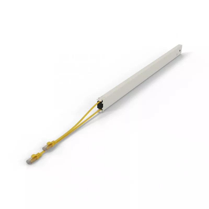 Tinklo laidas PATCHBOX CONE46UTPYL RJ-45 Cat6a 2,5 m geltonas