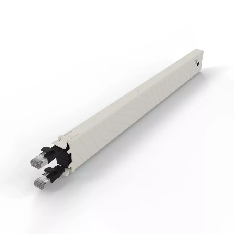 Tinklo kabelio kasetė PATCHBOX CONEX8STPBK RJ-45 Cat6a 0,8 m Juoda