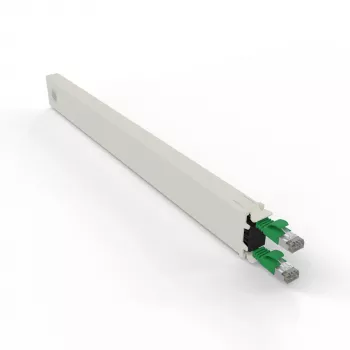 Tinklo kabelis PATCHBOX CONEX8STPGR RJ-45 Cat6a 0,8 m žalias