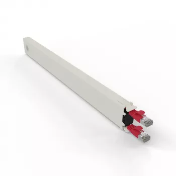 Tinklo kabelis PATCHBOX CONEX8STPRD RJ-45 Cat6a 0,8 m raudonas