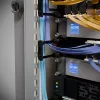Kabelių valdymo plokštė PATCHBOX Patchcatch Solo 24 vnt. juoda raudona