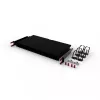 Kabelių valdymo rėmelis PATCHBOX One PONEFRAME 19 colių juodas