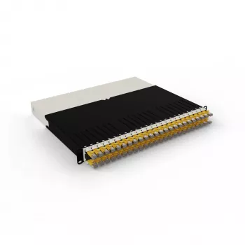 Tinklo kabelis PATCHBOX PONEX8STPYL 0,8 m Cat.6a U/FTP geltonas