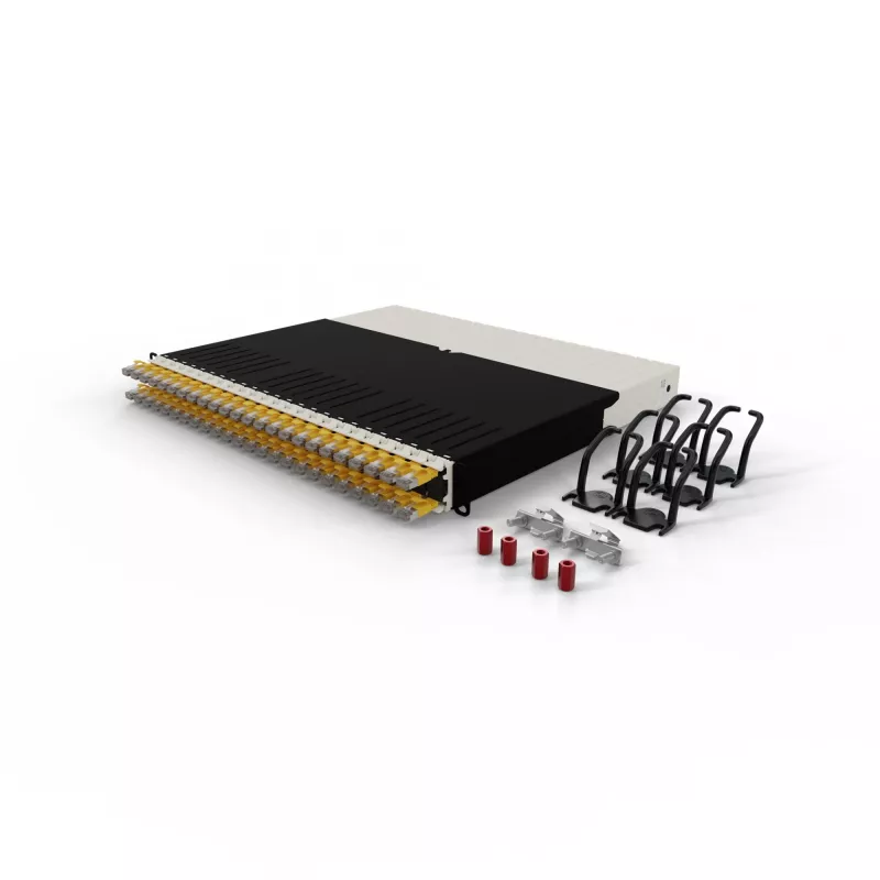 Tinklo kabelis PATCHBOX PONEX8STPYL 0,8 m Cat.6a U/FTP geltonas
