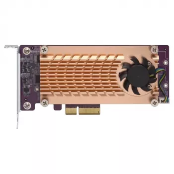 QNAP QM2-2S-220A vidinė PCIe sąsajos plokštė M.2 SSD diskams