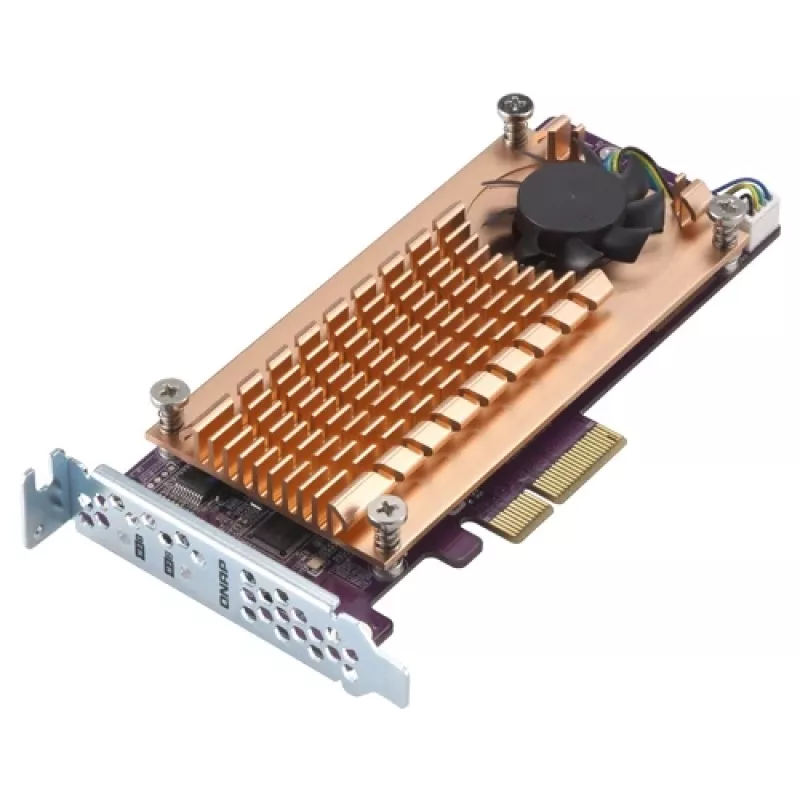 QNAP QM2-2S-220A vidinė PCIe sąsajos plokštė M.2 SSD diskams