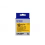 Epson kasetė etiketėms Strong Adhesive LK-5YBW juoda/geltona 18mm (9m)