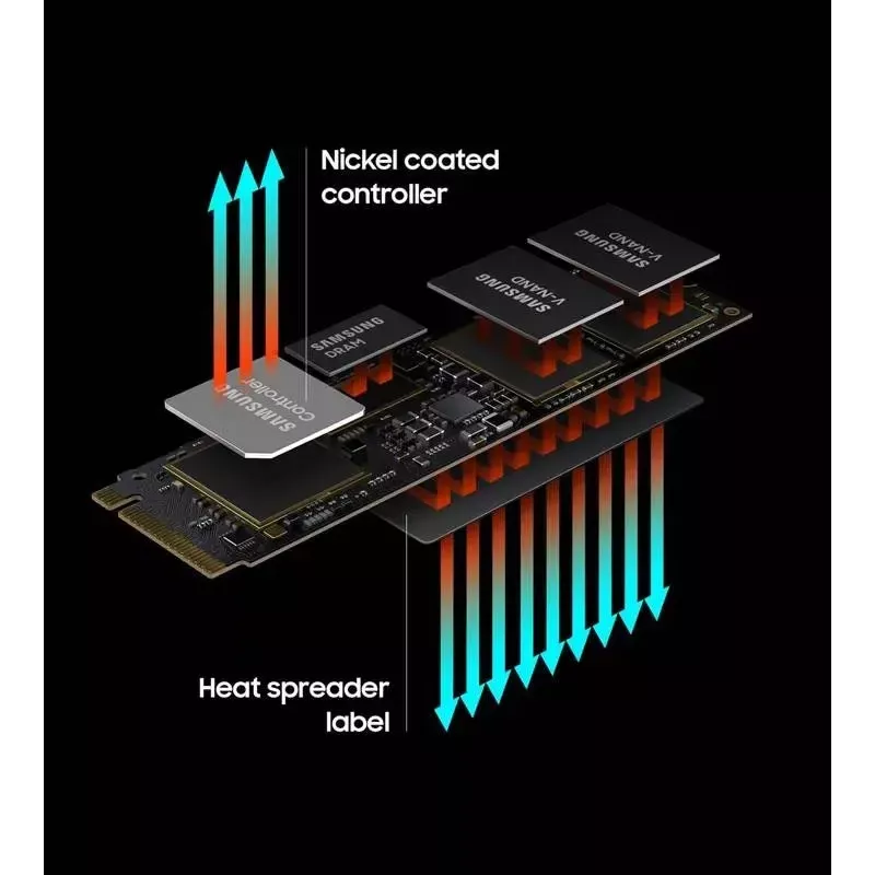 SSD diskas Samsung 2TB M.2 PCI Express 4.0 NVMe MZ-V8P2T0BW