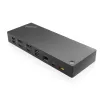 Lenovo 40AF0135UK dokavimo stotelė / USB 3.2 Gen 1 Type-C, juoda