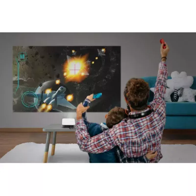 Projektorius Viewsonic PX701-4K, standartinis, 3200 ANSI liumenų, DMD, UHD 4K (3840x2160), baltas