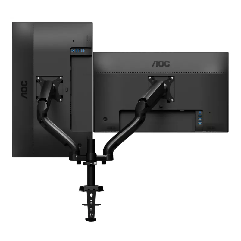 AOC AD110D0 monitorių laikiklis / stovas 81,3 cm (32 col.) stalas Juoda