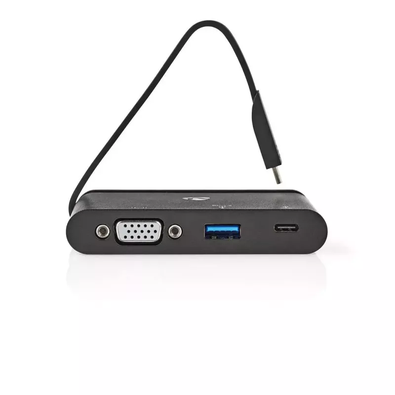 Nedis TCARF220BK USB-C dokas USB 3.2 Gen 1 juodas