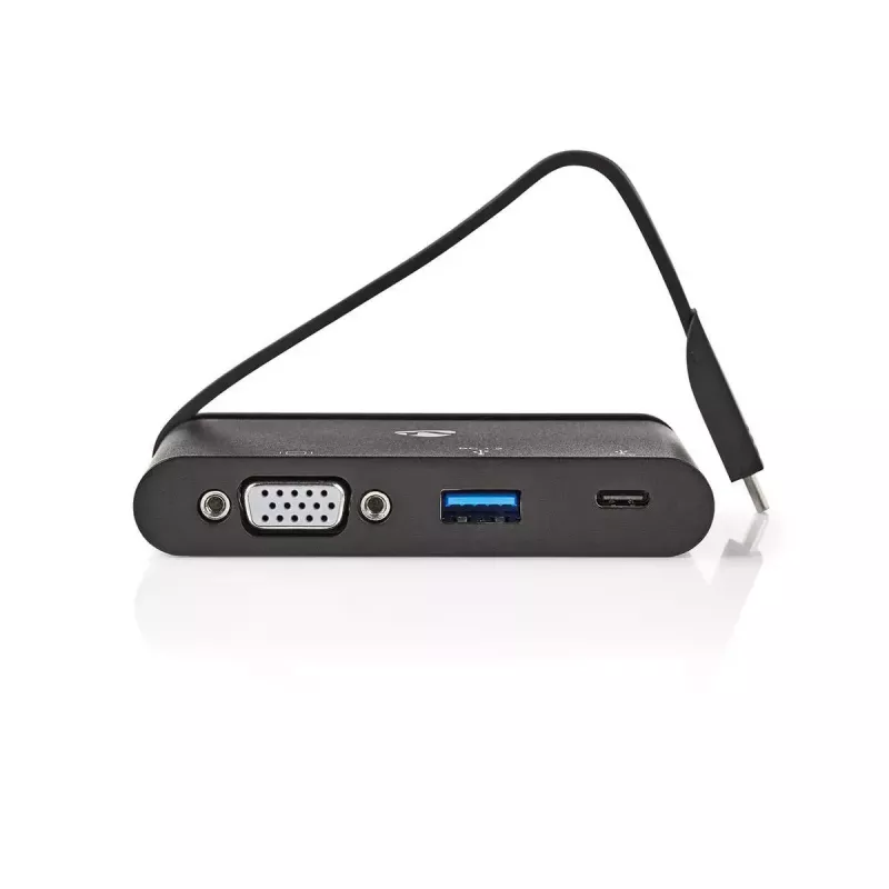 Nedis TCARF220BK USB-C dokas USB 3.2 Gen 1 juodas