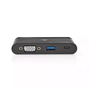 Nedis TCARF220BK USB-C dokas USB 3.2 Gen 1 juodas