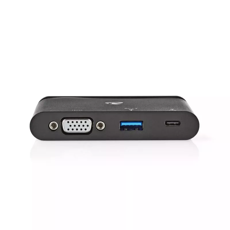 Nedis TCARF220BK USB-C dokas USB 3.2 Gen 1 juodas