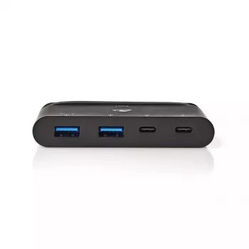Nedis TCARF250BK USB 3.2 Gen 1 Type-C USB centras juodas